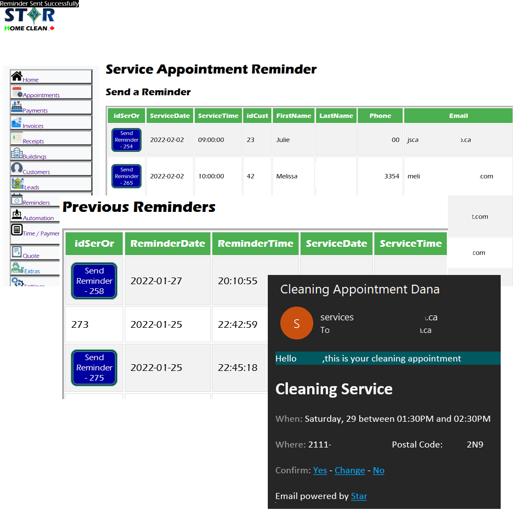 SIRIUS Cleaning Tools works in desktop and mobile